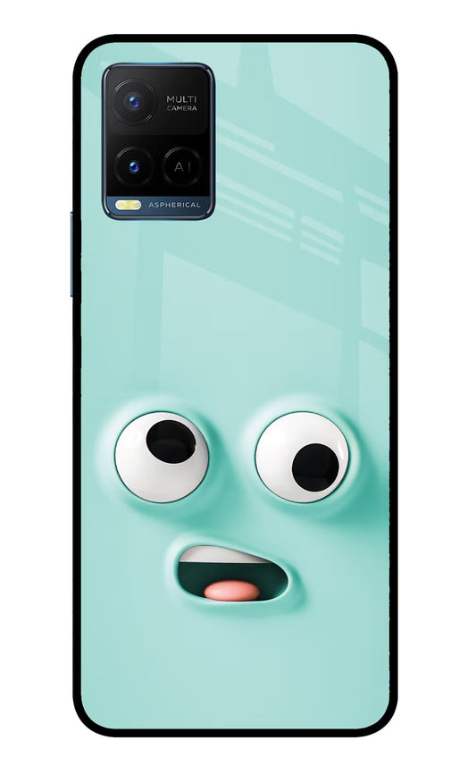 Funny Cartoon Vivo Y33T Glass Case
