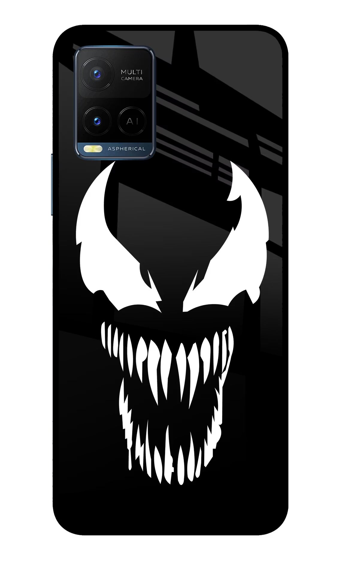Venom Vivo Y33T Glass Case Back Cover by Casekaro