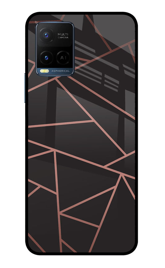 Geometric Pattern Vivo Y33T Glass Case