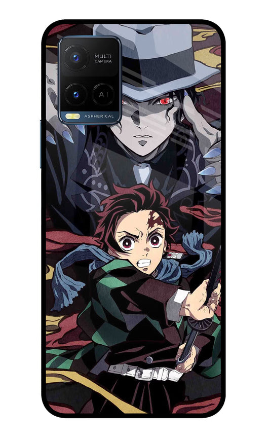Demon Slayer Vivo Y33T Glass Case