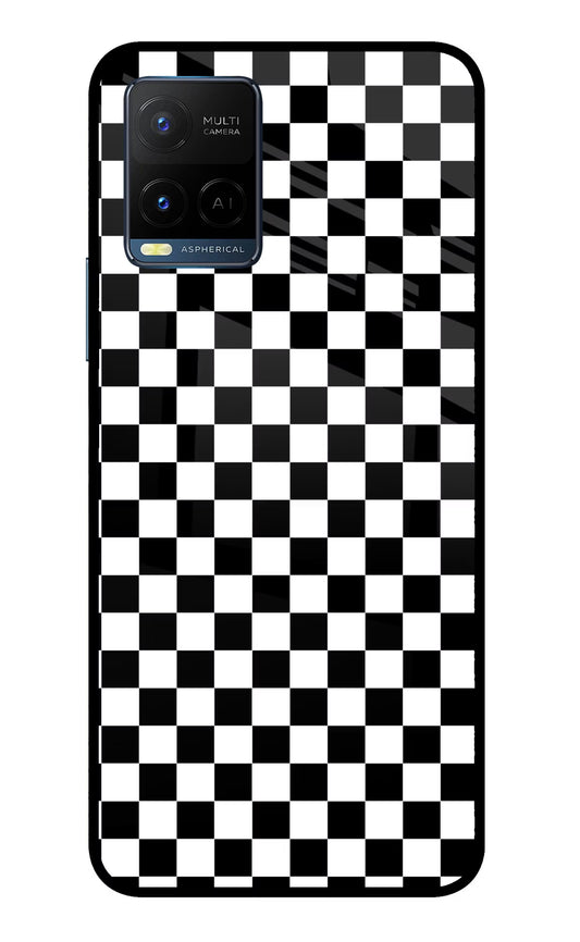 Chess Board Vivo Y33T Glass Case