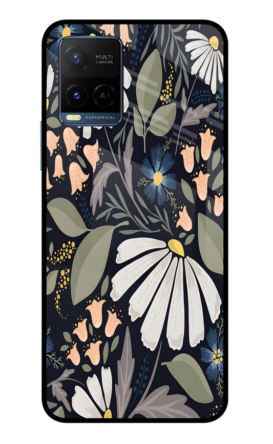 Flowers Art Vivo Y33T Glass Case