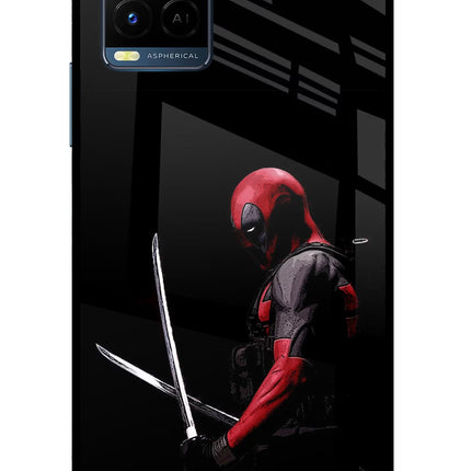 Deadpool Vivo Y33T Glass Case Back Cover by Casekaro