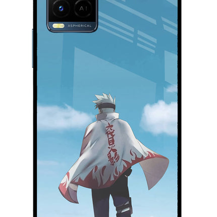 Kakashi Vivo Y33T Glass Case Back Cover by Casekaro
