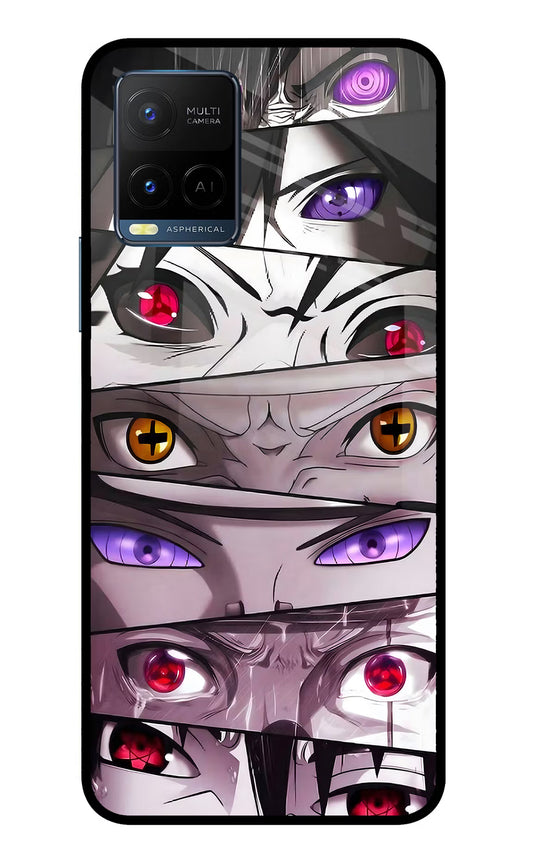 Naruto Anime Vivo Y33T Glass Case
