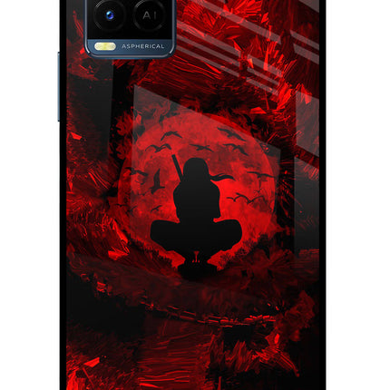 Itachi Uchiha Vivo Y33T Glass Case Back Cover by Casekaro