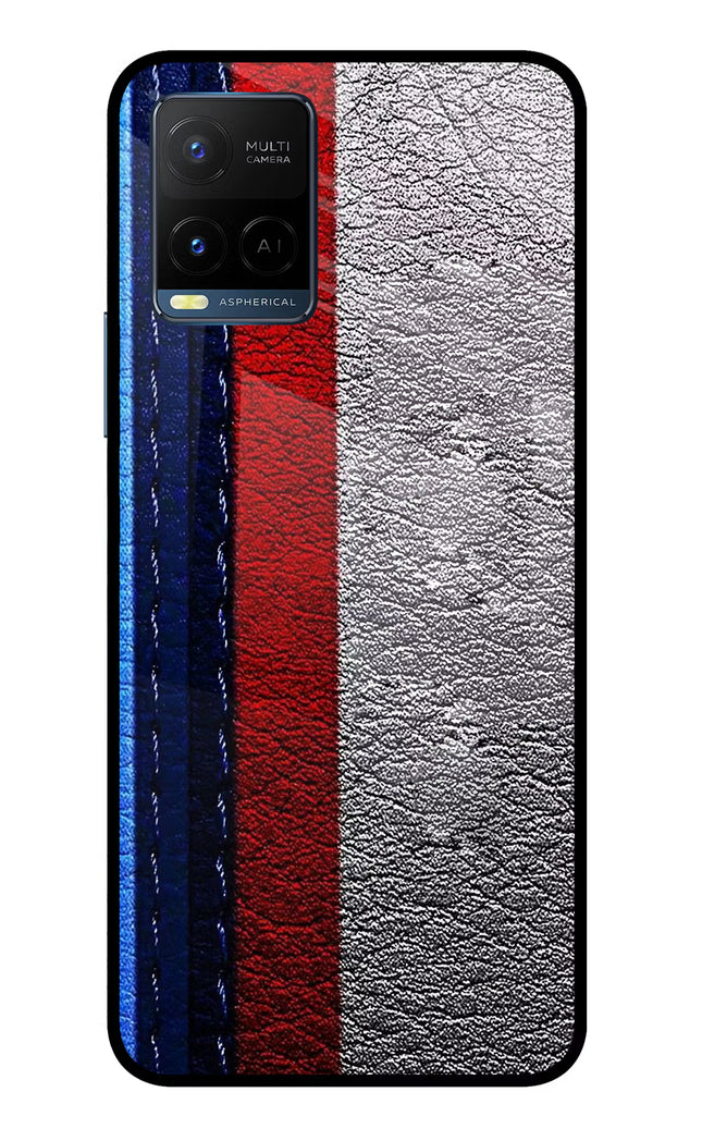 BMW Stripes Vivo Y33T Glass Case