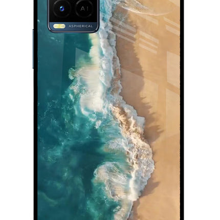 Ocean Beach Vivo Y33T Glass Case