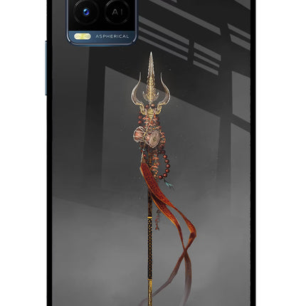 Shiv Trishul Vivo Y33T Glass Case