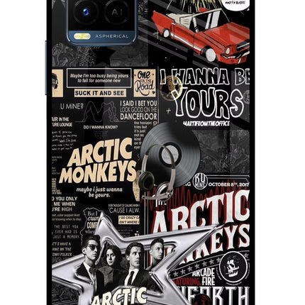 Arctic Monkeys Vivo Y33T Glass Case