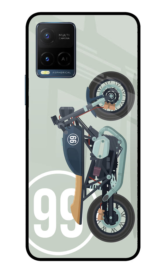 Classic Cafe Racer 99 Vivo Y33T Glass Case