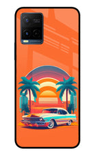 Palm Drive 80s Vivo Y33T Glass Case