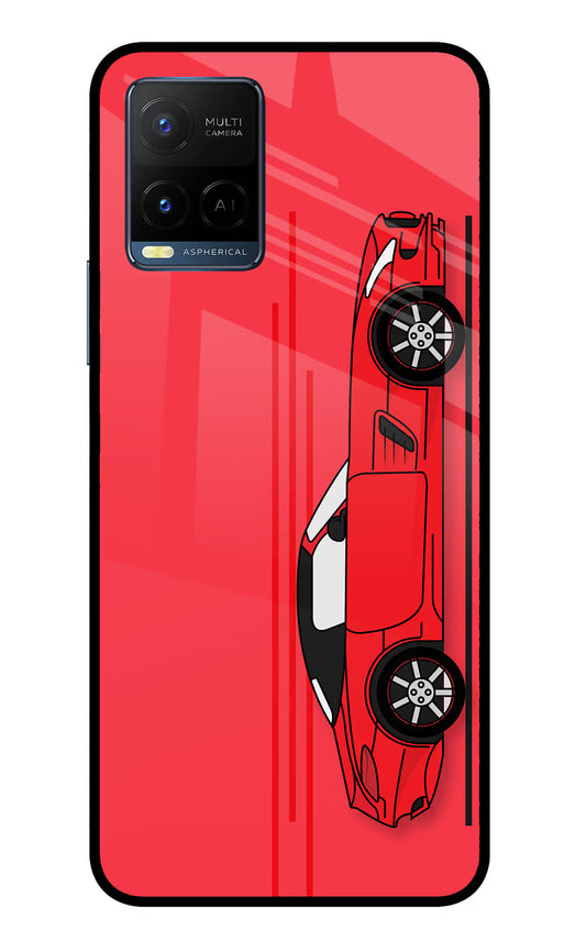 Red Velocity Vivo Y33T Glass Case