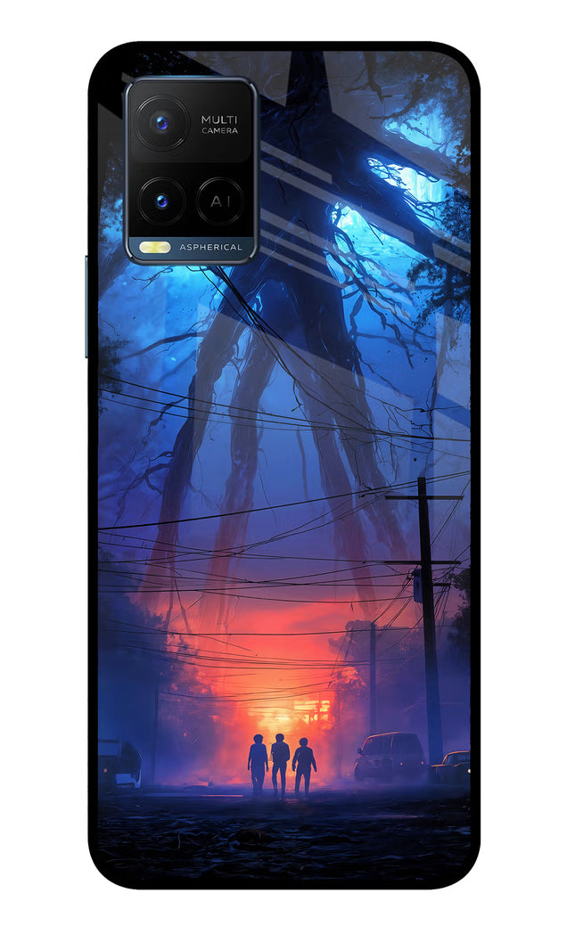 Ordinary Things Shadow Vivo Y33T Glass Case