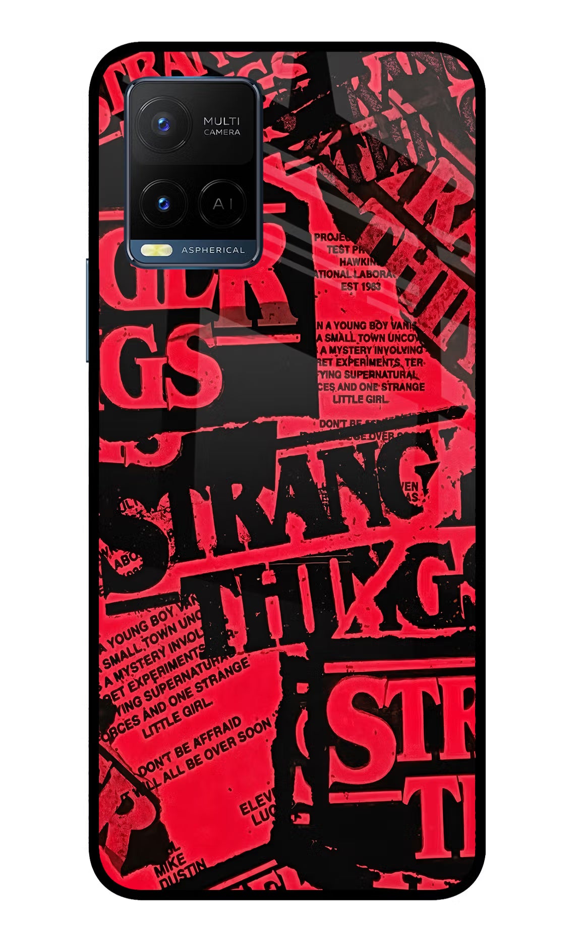 Ordinary Things Vivo Y33T Glass Case Back Cover by Casekaro