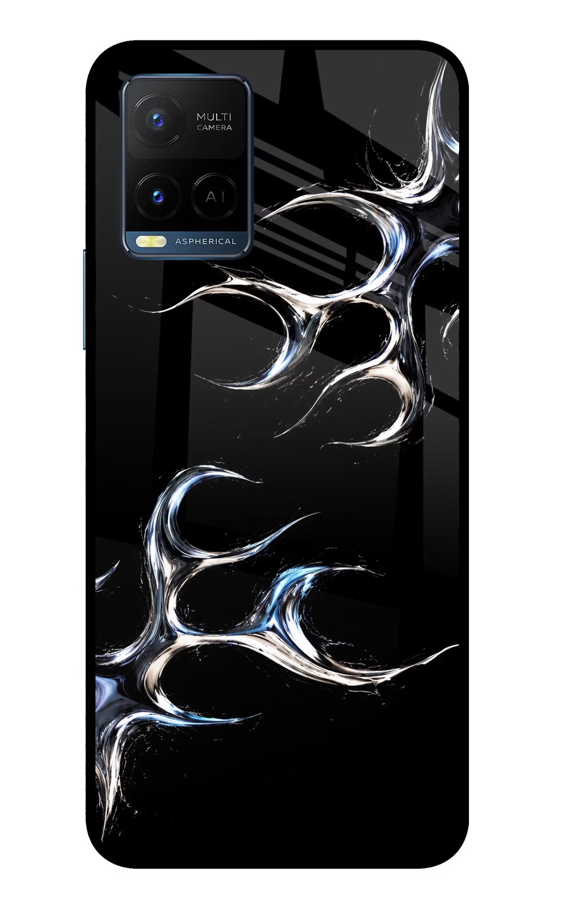 Chrome Tribal Vivo Y33T Glass Case