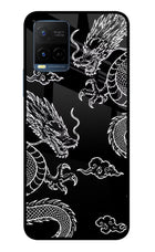 Twin Dragons Vivo Y33T Glass Case