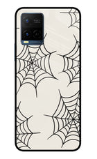 Spider Web Vivo Y33T Glass Case