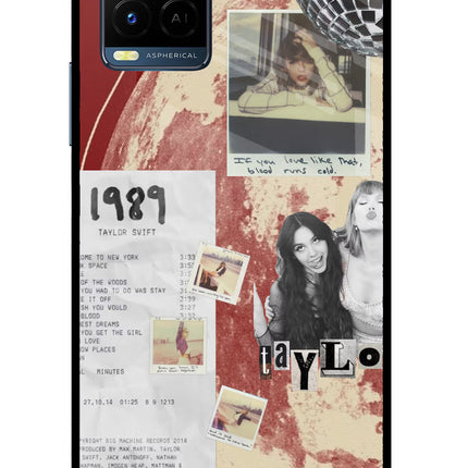 Taylor Swift Vivo Y33T Glass Case