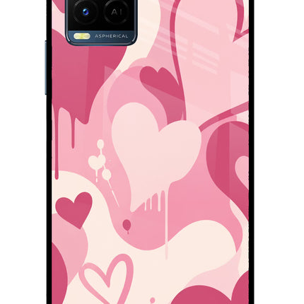 Hearty case Vivo Y33T Glass Case