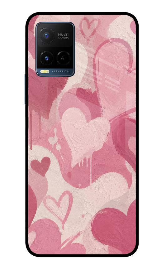 Hearty case Vivo Y33T Glass Case