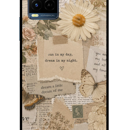 Vintage case Vivo Y33T Glass Case