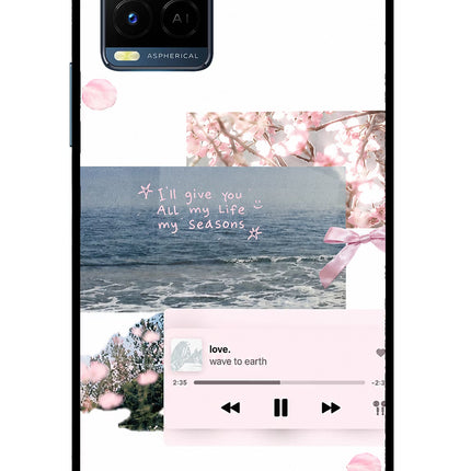 Wave to earth Vivo Y33T Glass Case
