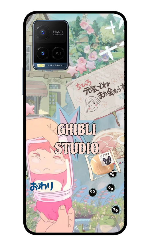 Studio Ghibli Vivo Y33T Glass Case