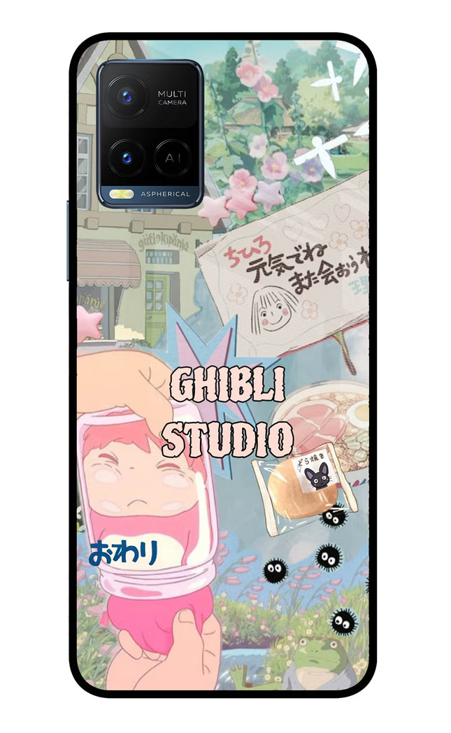 Studio Ghibli Vivo Y33T Glass Case
