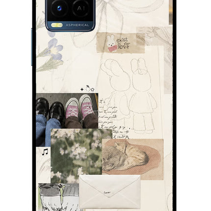 Soft Aesthetic Vivo Y33T Glass Case