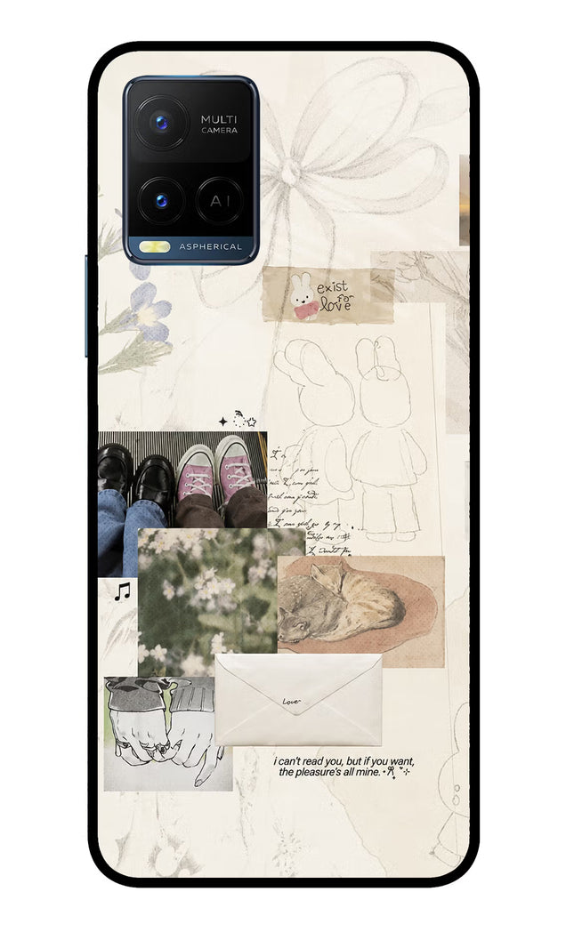 Soft Aesthetic Vivo Y33T Glass Case