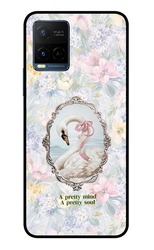 Pretty Mind Pretty Soul Vivo Y33T Glass Case