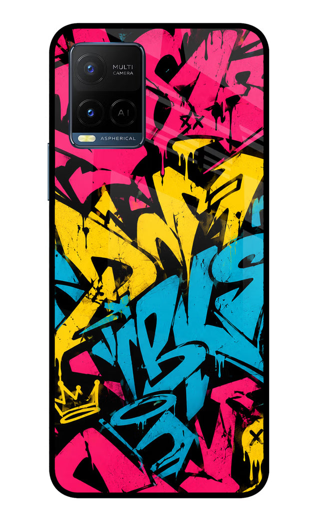 Graffiti Vibe Vivo Y33T Glass Case