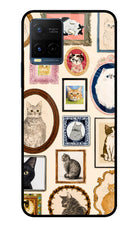 Mirror Cats Vivo Y33T Glass Case