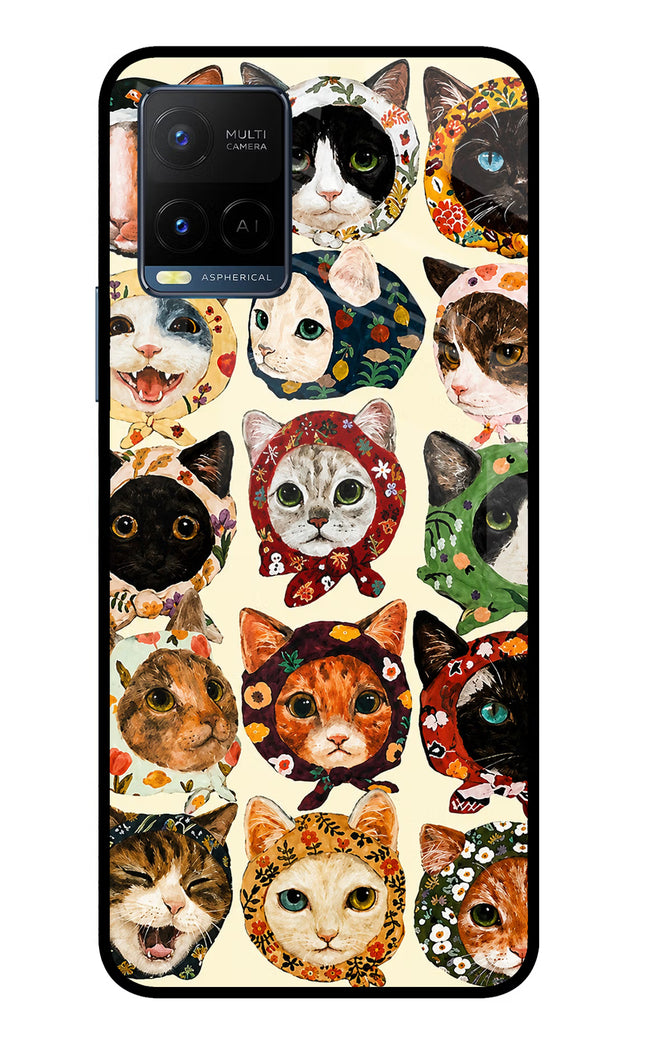 Cool Cat Vivo Y33T Glass Case