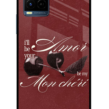 Velvet Cherry Vivo Y33T Glass Case