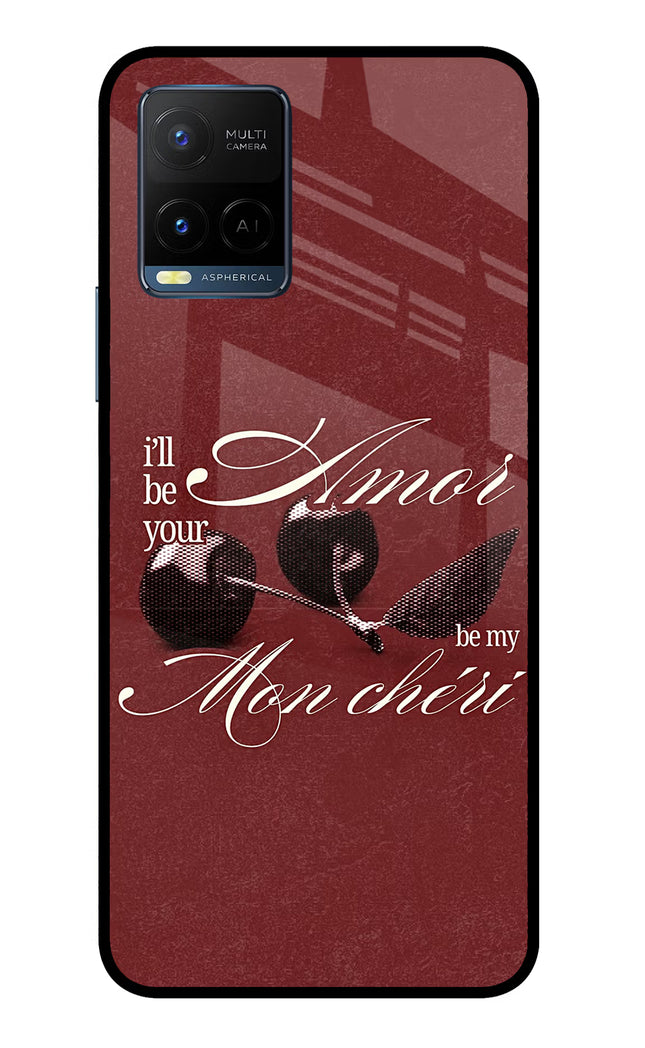 Velvet Cherry Vivo Y33T Glass Case