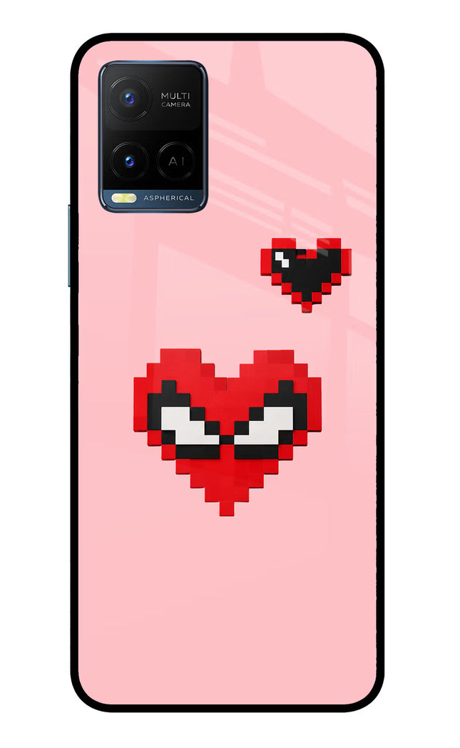 Gwen Heart Vivo Y33T Glass Case