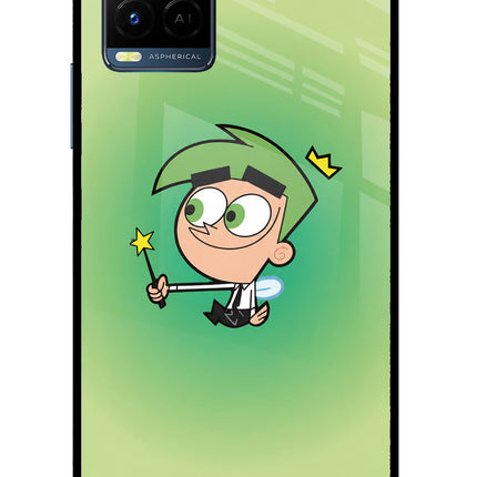 Cosmo Magic Vivo Y33T Glass Case Back Cover by Casekaro
