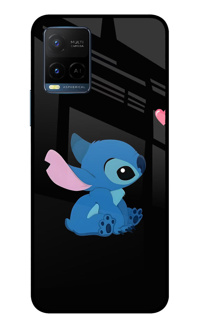 Stitch Crush Vivo Y33T Glass Case