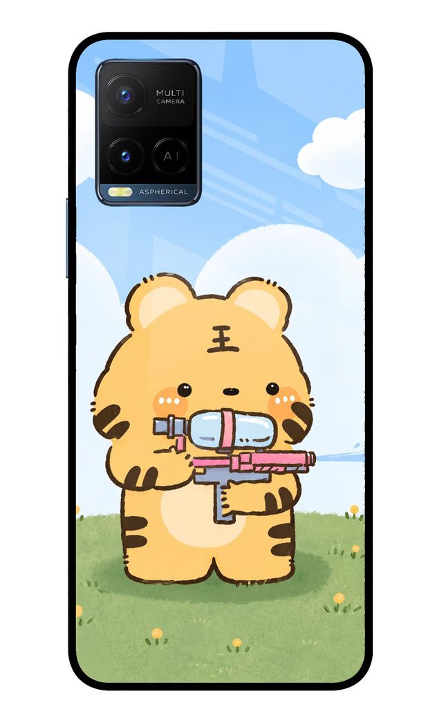 Tiger Treat Vivo Y33T Glass Case