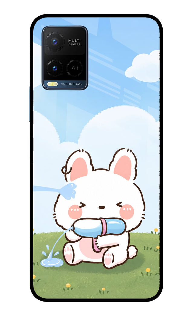Bunny Treat Vivo Y33T Glass Case