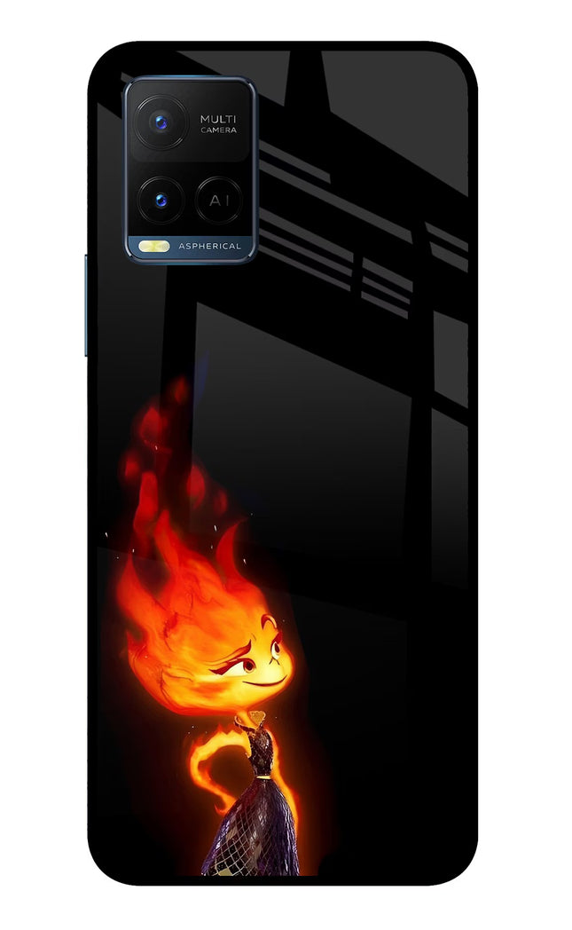 Ember Flame Vivo Y33T Glass Case
