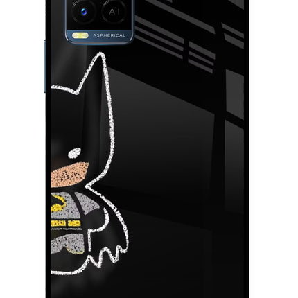 Bat Kitty Vivo Y33T Glass Case