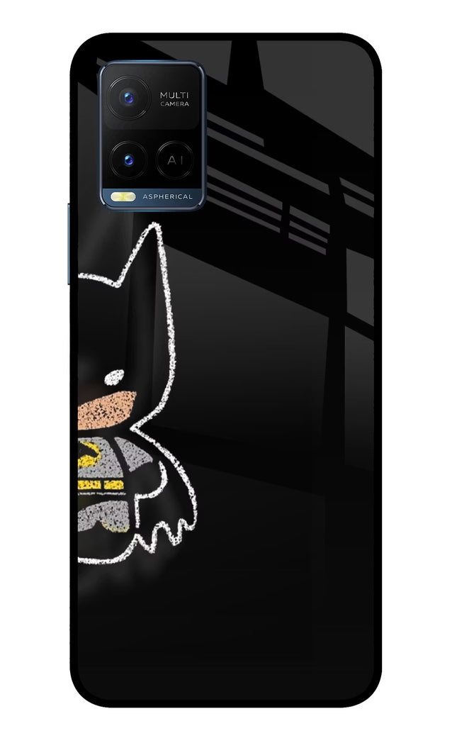 Bat Kitty Vivo Y33T Glass Case