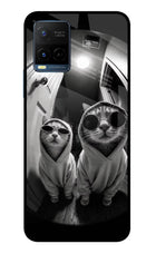 Hood Cats Vivo Y33T Glass Case