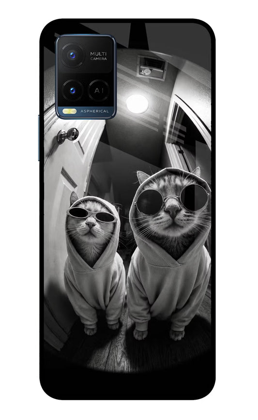 Hood Cats Vivo Y33T Glass Case
