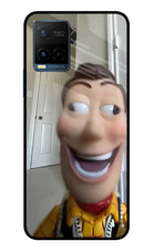 Side Eye Woody Vivo Y33T Glass Case