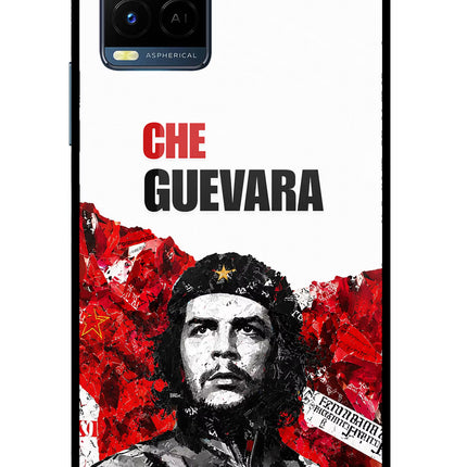 Che Guevara Revolution Vivo Y33T Glass Case Back Cover by Casekaro