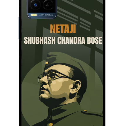 Netaji Legacy Vivo Y33T Glass Case Back Cover by Casekaro